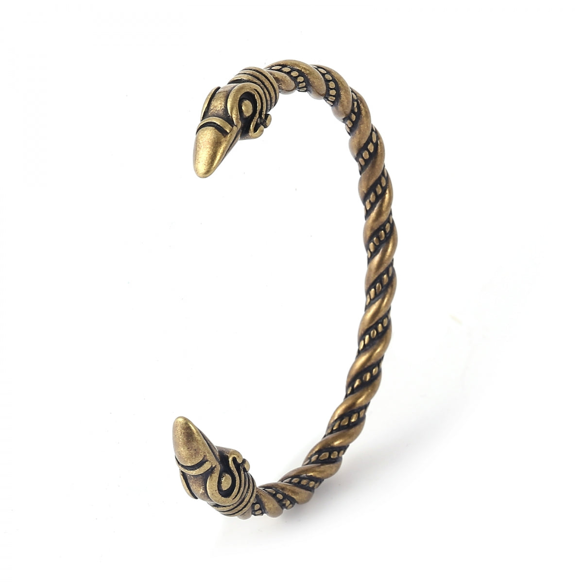 Hugin and Munin Legacy Bangle - Bronze Finish Edition