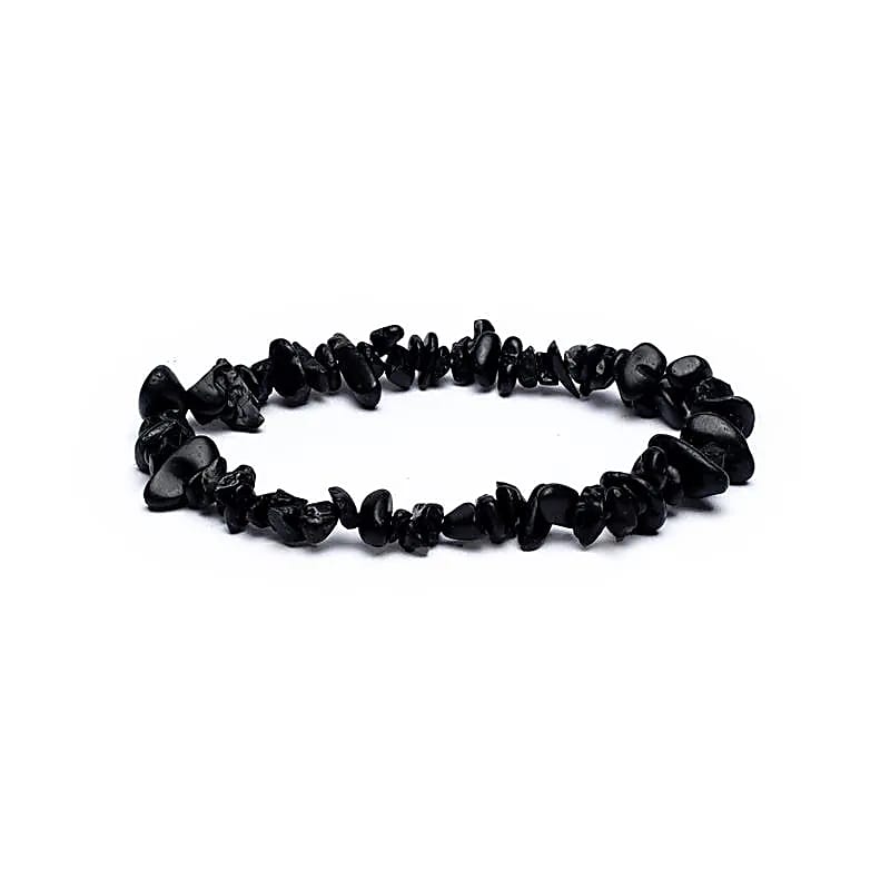 Elastic Bracelet with Black Tourmaline