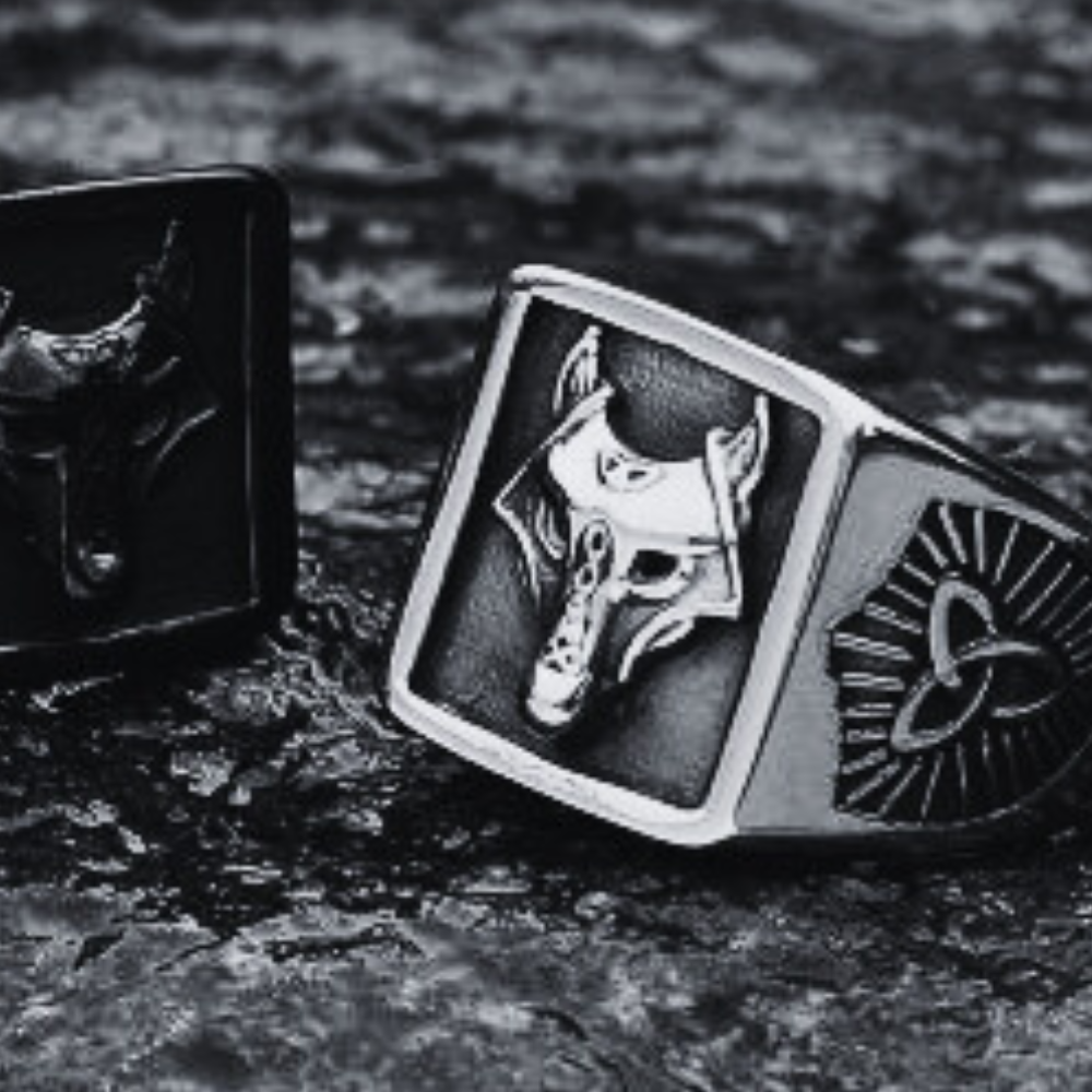 Viking Signet Rings Stainless Steel