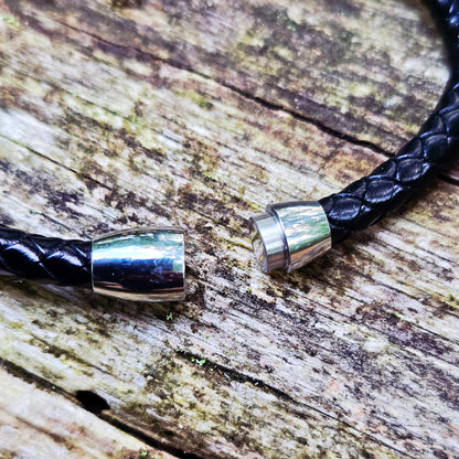 Armband Guld Runor - Läder