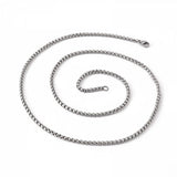 Boxchain 1,5mm Halsband - Silver