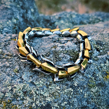 Armband Dragon Massive - Tvåfärgad