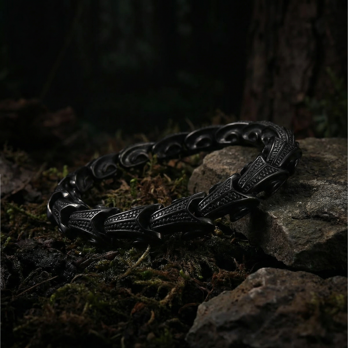 Armband Drake Fafnir - Svart