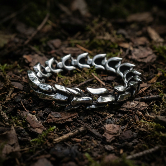 Armband Drake Massiv - Silver