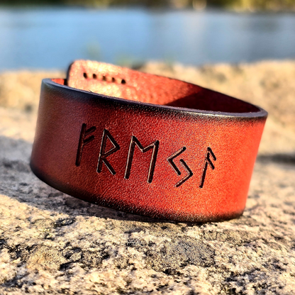 Armband Freya - Äkta Läder