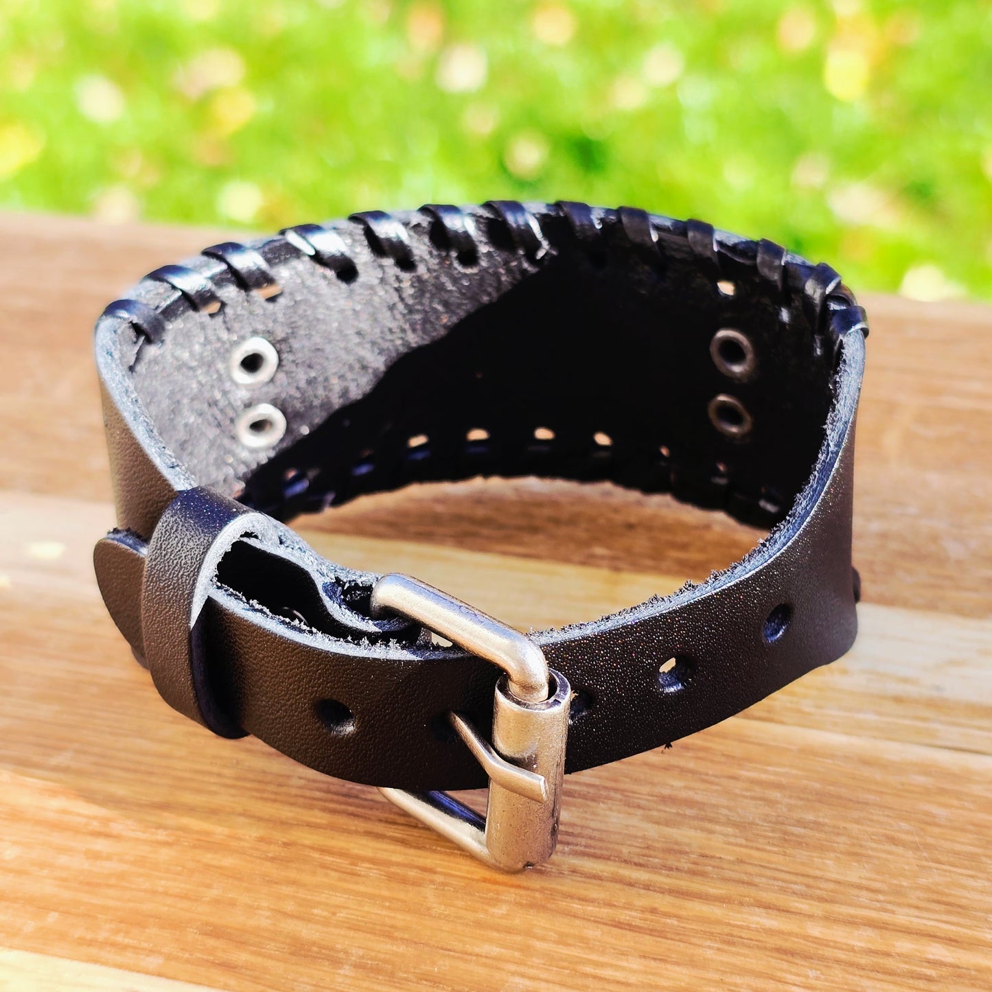 Bracelet Valknut Premiumleather - Black