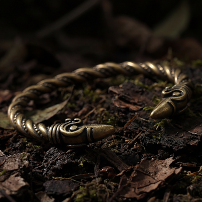 Hugin and Munin Legacy Bangle - Bronze Finish Edition