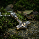 Halsband Thunder God Mjölnir - Dual Tone