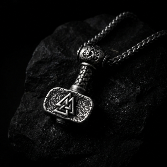 Halsband Mjölnir Classic - Silver