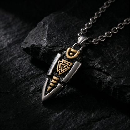 Halsband Valknut-Arrowhead