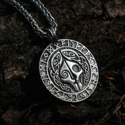 Halsband Helvetes Mörkret - Silver