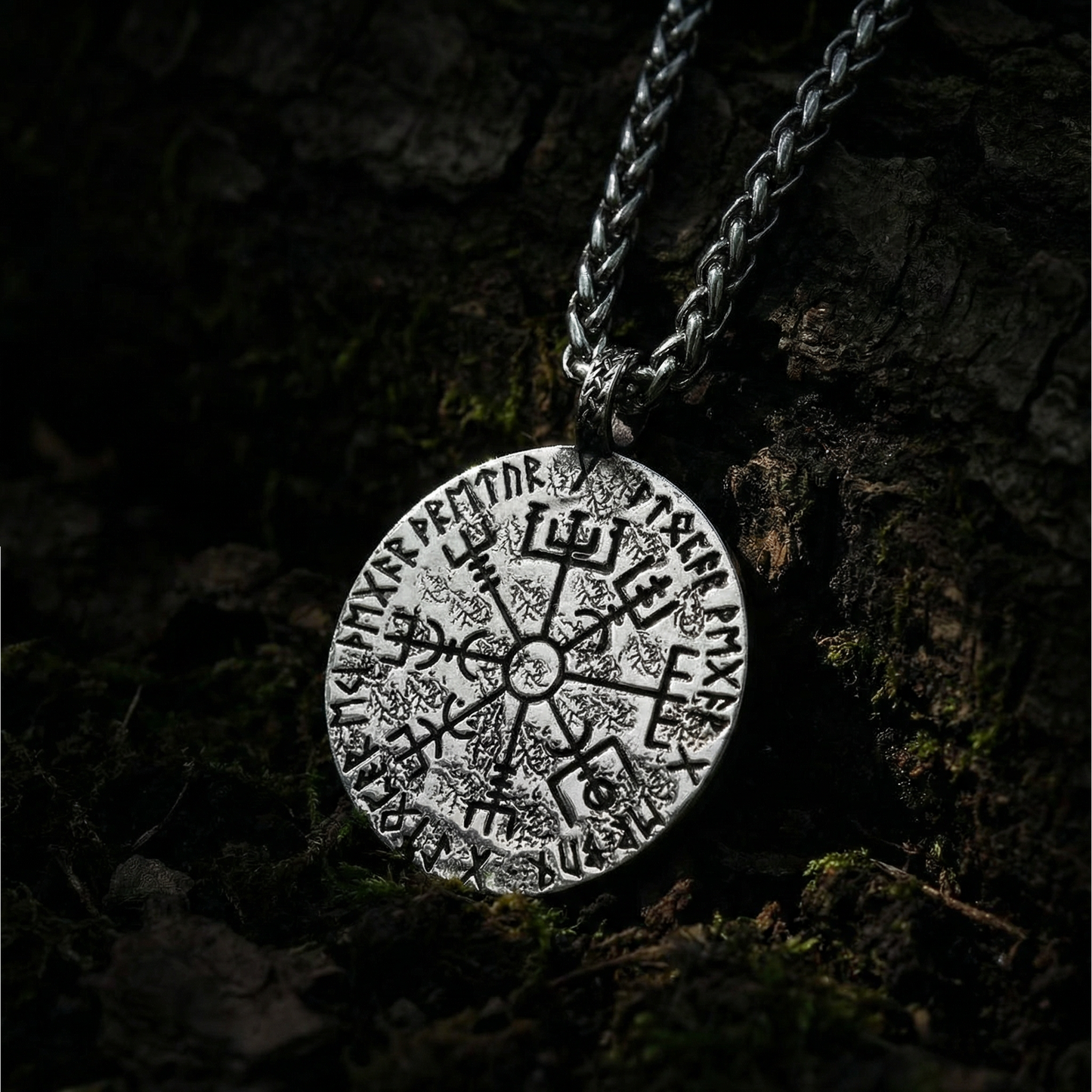 Halsband Helvetes Mörkret - Silver