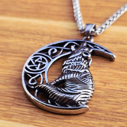 Varghalsband Howling 2 the moon XL