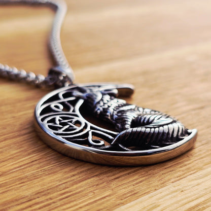 Varghalsband Howling 2 the moon XL