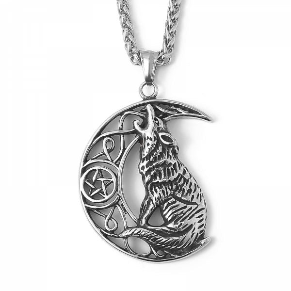 Varghalsband Howling 2 the moon XL