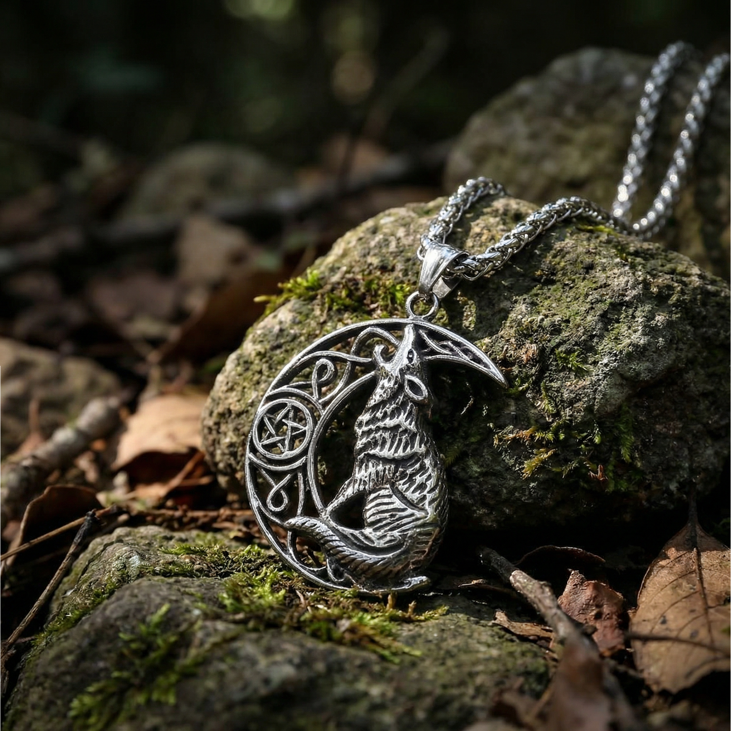 Varghalsband Howling 2 the moon XL