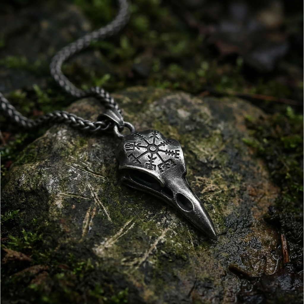Halsband Guardian Munin - Antik