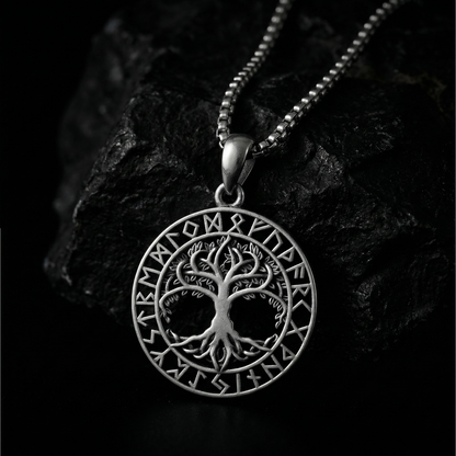 Halsband “Yggdrasil” (925 sterlingsilver)