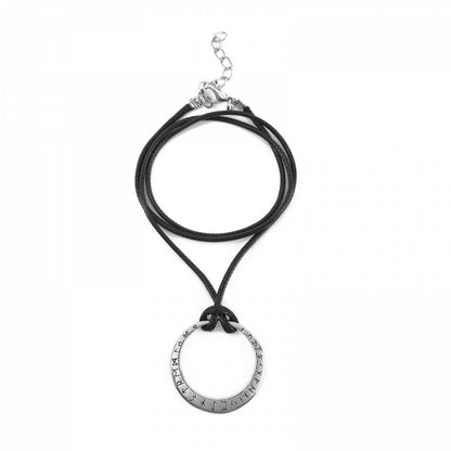 Halsband Runhjul - Läder