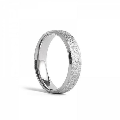 Runic Ring Northern Frost 6mm