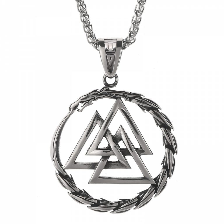 Halsband Valknut Nidhöggr XXL