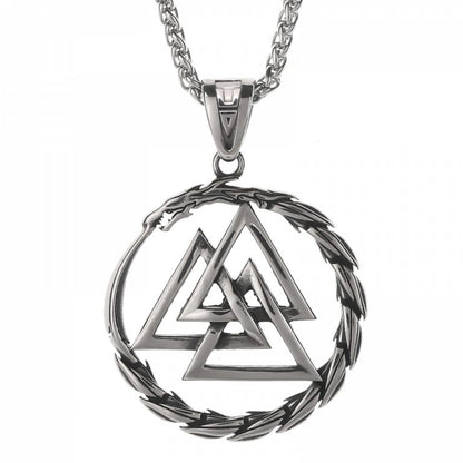 Halsband Valknut Nidhöggr XXL